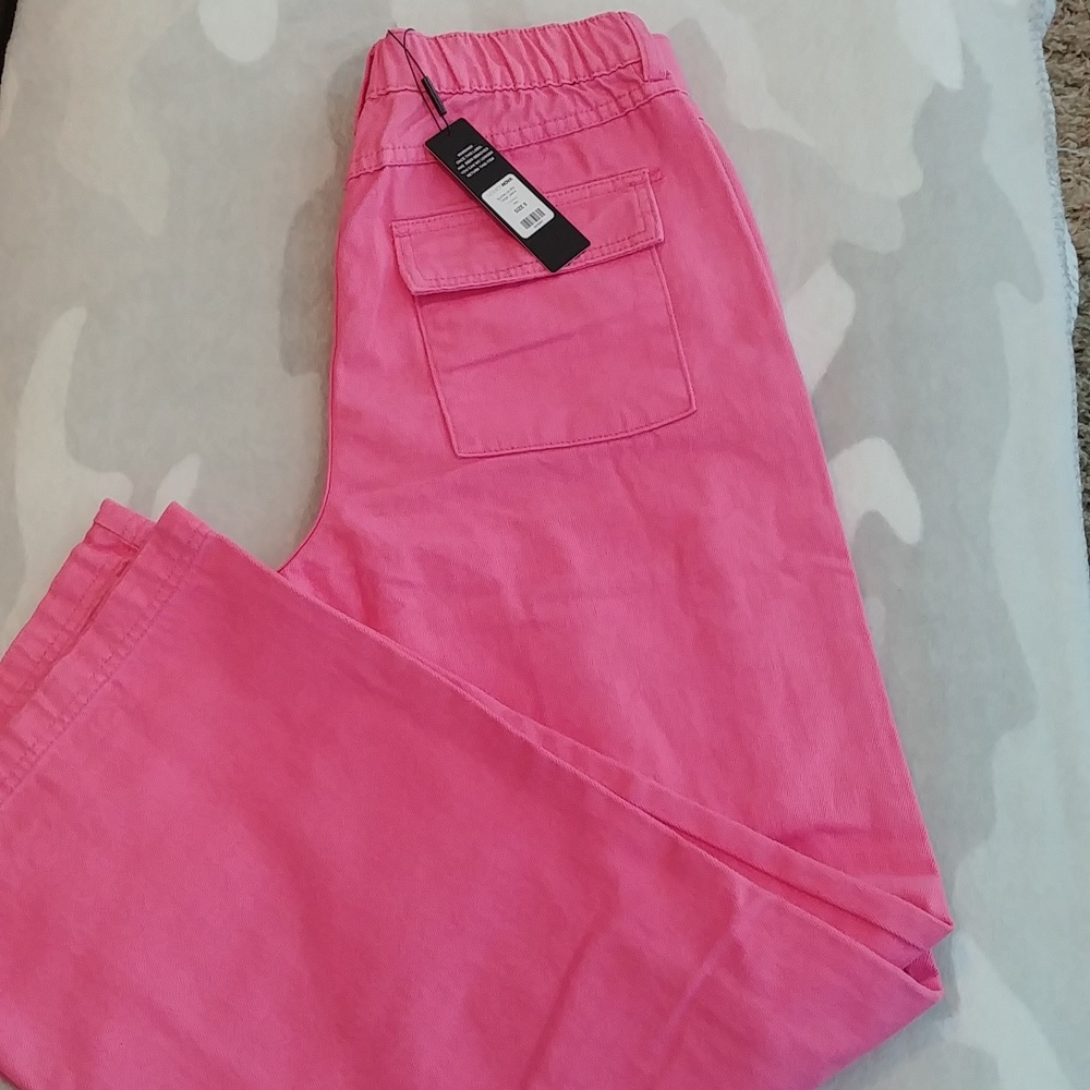 Pink jeans